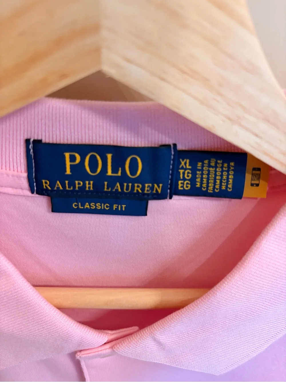 Polo by Ralph Lauren Light Pink Short-Sleeve Polo Shirt NWT